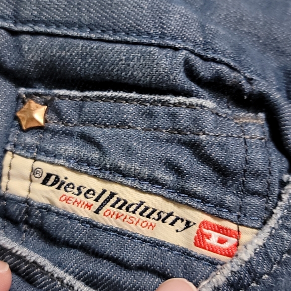 Diesel "Pacee" Wide Flare Jeans sz 28x32 - Picture 5 of 16